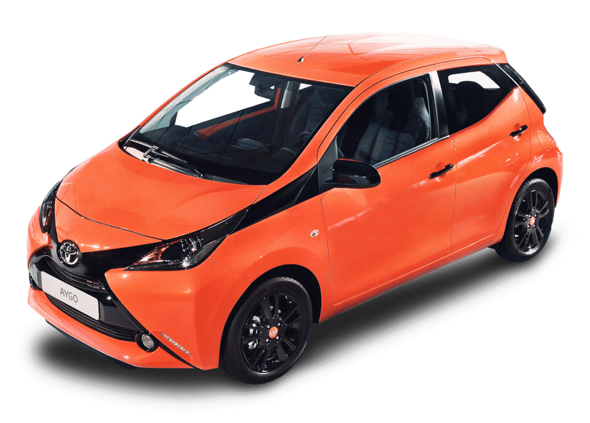 PNGPIX-COM-Orange-Toyota-Aygo-Car-PNG-Image